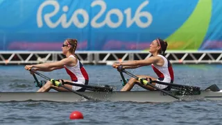 Melita Abraham y Josefa Vila fueron cuartas en su serie del remo olímpico