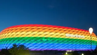 UEFA rechazó petición de iluminar estadio de Múnich con colores del arco iris