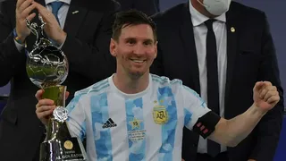 Messi encabezó las premiaciones como mejor jugador y goleador de la Copa América