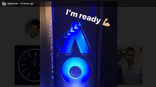 Novak Djokovic aseguró estar listo para jugar el Abierto de Australia