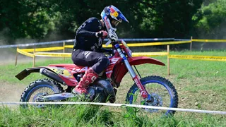 Benjamín Herrera se mantuvo entre los 10 mejores del Italiano de Enduro