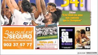 La prensa española se dividió entre alabanzas a Real Madrid y críticas a FC Barcelona