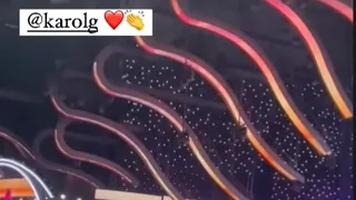 Mauricio Isla disfrutó el show de Karol G en el Festival de Viña