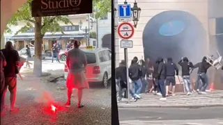 Desórdenes dejaron varios detenidos en la previa de la final de la Conference League