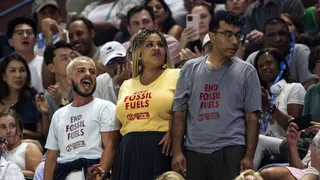 Protesta ecologista interrumpió semifinal del US Open entre Gauff y Muchova