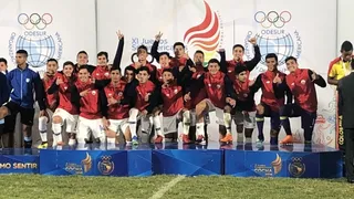 El himno de Chile sonó fuerte en Cochabamba tras conquistar histórico oro en el fútbol