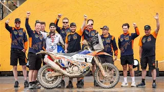 Tomás de Gavardo: “Mi papá estaría feliz de cómo terminé el Dakar”