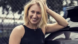 Australiana Gavrilova capturó pelota de tenis que lanzó Zverev durante partido de la NBA