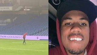 Defensa de Arsenal perdió parte de su dentadura ante Brighton y salió a buscarla tras el partido