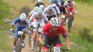 Martín Vidaurre tuvo una gran presentación en el ciclismo cross country olímpico en Tokio 2020