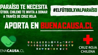 Clubes chilenos realizan campaña para ayudar a los afectados por incendios en Valparaíso