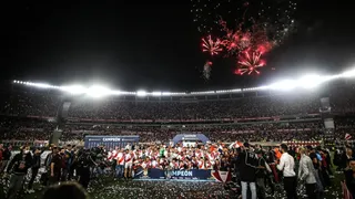 ¡La estrella 36! River Plate celebró con una fiesta monumental el título de la Liga Profesional