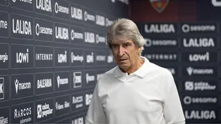 Goleado de visita: Pellegrini sufre su primera derrota de la temporada en la liga española