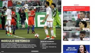 La prensa mexicana tras la goleada de Chile: “Ridículo histórico”