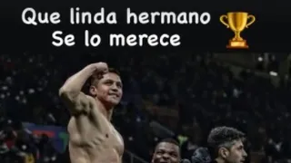 Las felicitaciones de Junior Fernandes a su “hermano” Alexis Sánchez: “Se lo merece”