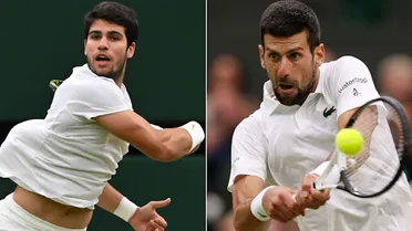 Novak Djokovic y Carlos Alcaraz disputan la gran final de Wimbledon