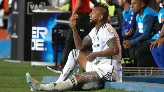 Arturo Vidal es duda para el duelo de Colo Colo ante O’Higgins