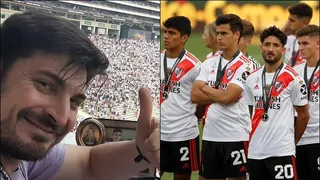 La desazón de un relator argentino tras la derrota de River Plate ante Flamengo