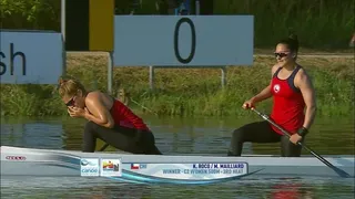 Karen Roco y María José Mailliard se instalaron en la final del Mundial de Canotaje