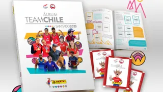 El Team Chile lanzó su álbum oficial para Santiago 2023