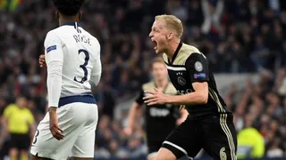 Donny Van de Beek silenció White Hart Lane con golazo para el triunfo de Ajax sobre Tottenham