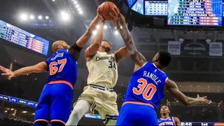 Los Bucks se instalaron con la mejor marca de la NBA tras apabullar a los Knicks