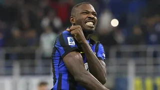 Marcus Thuram derribó el muro defensivo de Roma para darle la victoria a Inter de Milán