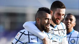 El primer gol de Arturo Vidal en Inter de Milán