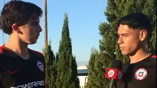 Los consejos de Felipe Mora a Gonzalo Tapia de cara al Mundial sub 17 de Brasil