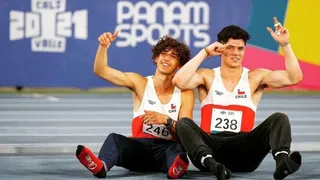 Nicolás Numair consiguió oro para el Team Chile en el salto alto en Valledupar