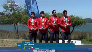 Las medallas del remo y esquí náutico del Team Chile deslumbraron este martes en Santiago 2023