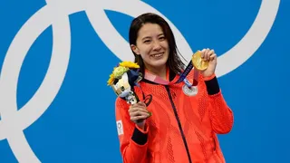 La japonesa Yui Ohashi ganó la medalla de oro en los 400 metros combinados en la natación