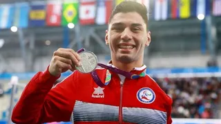 Vicente Almonacid se colgó la plata en el Mundial de Paranatación