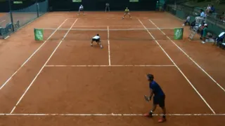 Hans Podlipnik y su compañero suizo perdieron nuevamente en primera ronda