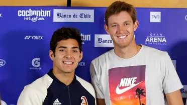 La reñida lucha en que Cristian Garin le está ganando a Nicolás Jarry