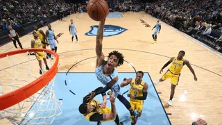 Memphis Grizzlies cortó la racha ganadora de Los Angeles Lakers en la NBA