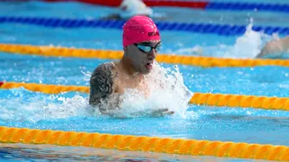 Almonacid cerró Santiago 2023 con medalla de plata y récord parapanamericano en SB8