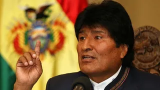 Evo Morales celebró la “reivindicación marítima” de jugador de la sub 20 de Bolivia