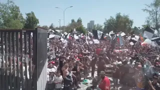 Colo Colo tuvo multitudinaria despedida en su partida a Coquimbo