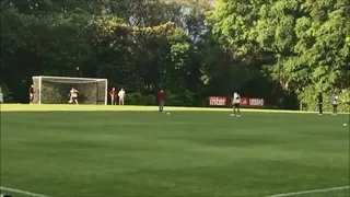 Colo Colo hizo trabajos de definición en su primera práctica en Sao Paulo