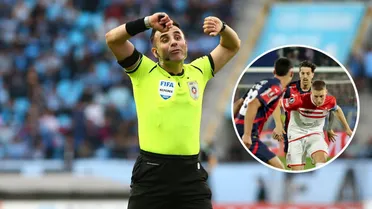 Piero Maza provocó un polémico final en duelo de los octavos de final de la Copa Libertadores