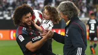 [Video] ¡No quería salir de la cancha! La pataleta del hijo de Falcón en el Monumental