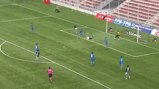 ¡Golazo! Carlos Muñoz convirtió de chilena en el empate de S. Wanderers y San Marcos de Arica