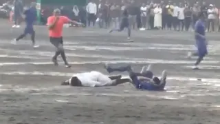 Milagro: un árbitro camerunés le salvó la vida a Leonel Messi