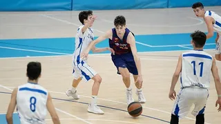 La historia de Víctor Paulmann, el chileno de 15 años que juega en el club de baloncesto de Barcelona