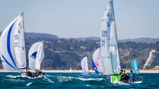 “Santander” ganó la séptima fecha del Campeonato de Veleros J/70
