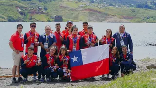 El Team Chile de Canotaje sumó cinco medallas este viernes en los Panamericanos Junior de Cali
