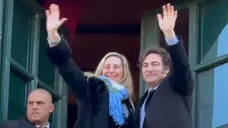 Karina Milei, hermana del presidente argentino Javier Milei, se hará cargo del partido inaugural del Mundial 2030