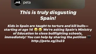 Lewis Hamilton evidenció su rechazo a las corridas de toro con una dura publicación