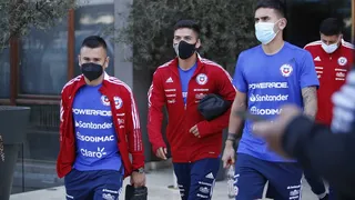 La selección chilena entrenó en San Carlos de Apoquindo para el duelo frente a Paraguay